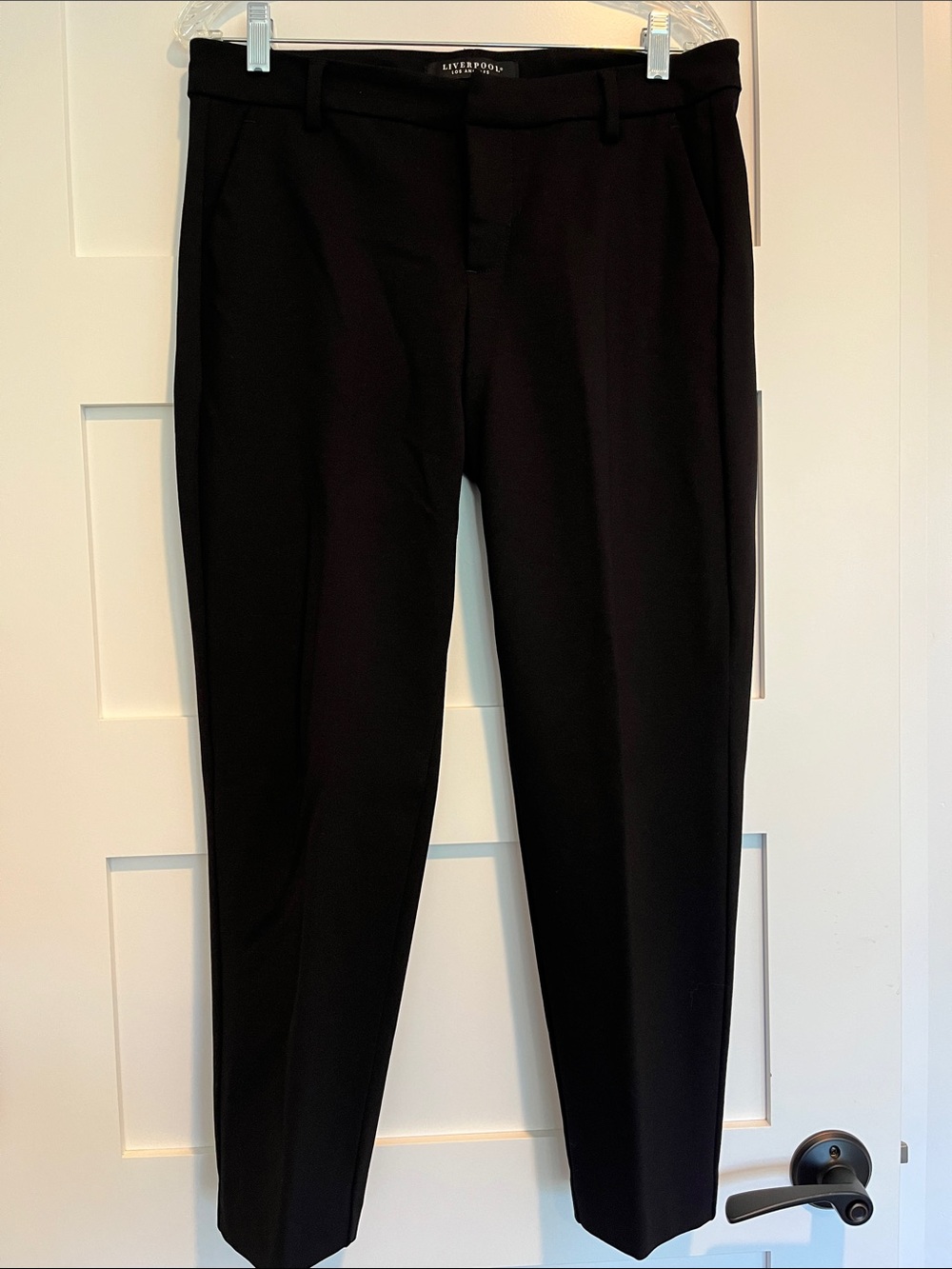 Liverpool Black Petite Trousers